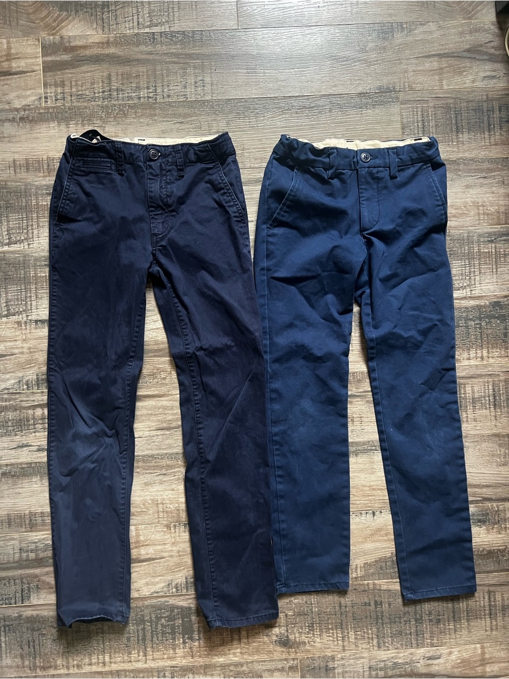 Boys Slim Uniform Pants